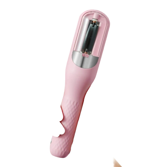 Automatic Split End Hair Trimmer - Cordless Hair Trimming Tool for Damaged Ends - Pink/Black/White