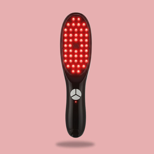 4-in-1 Scalp Massager & Red Light Hair Brush